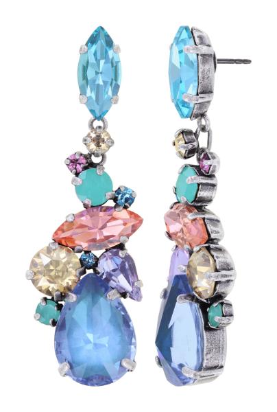 Pastel Multi - Afternoon Tea de Luxe - Konplott earrings